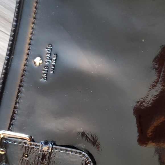 Kate Spade Black Patent Leather Purse - Picture 5 of 14